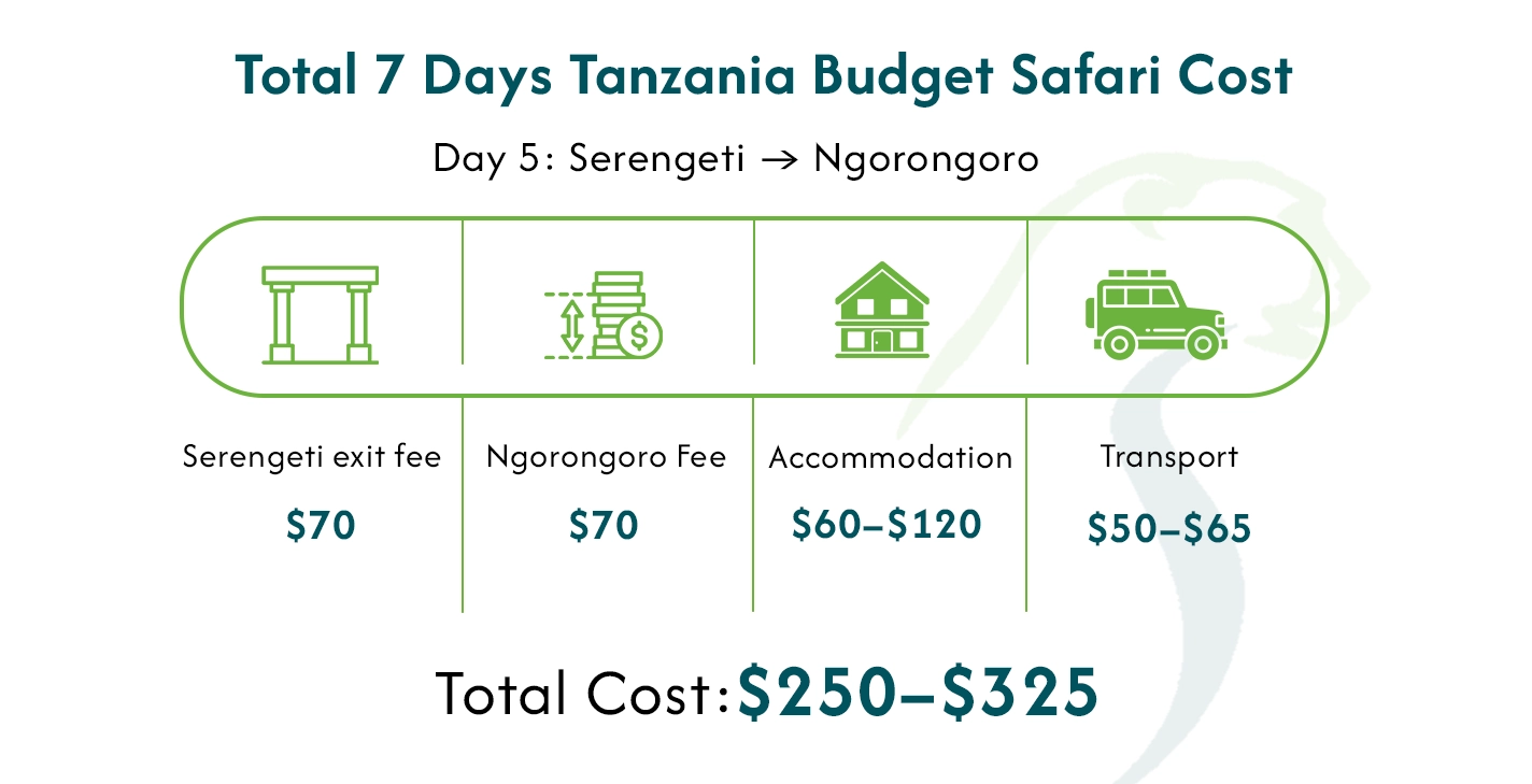 Tanzania Budget Safari Cost