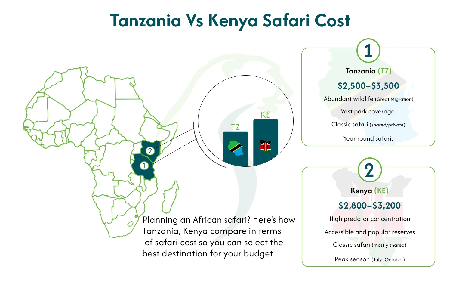 Safari In Tanzania Cost