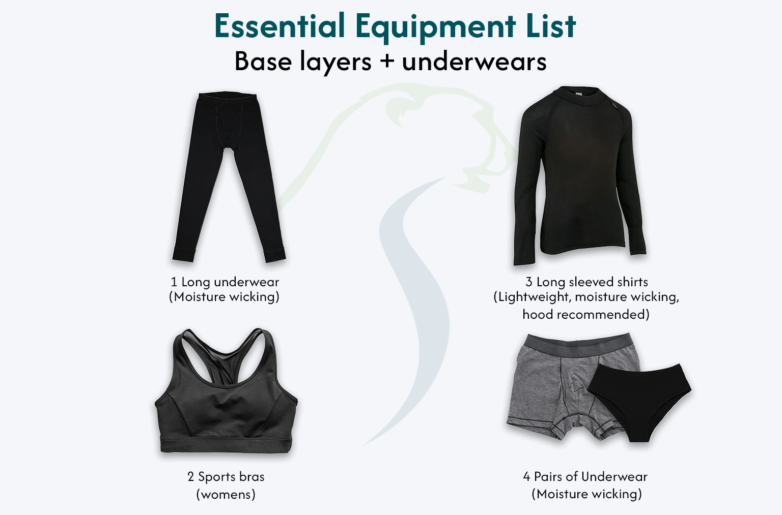 Packing List Recommendations