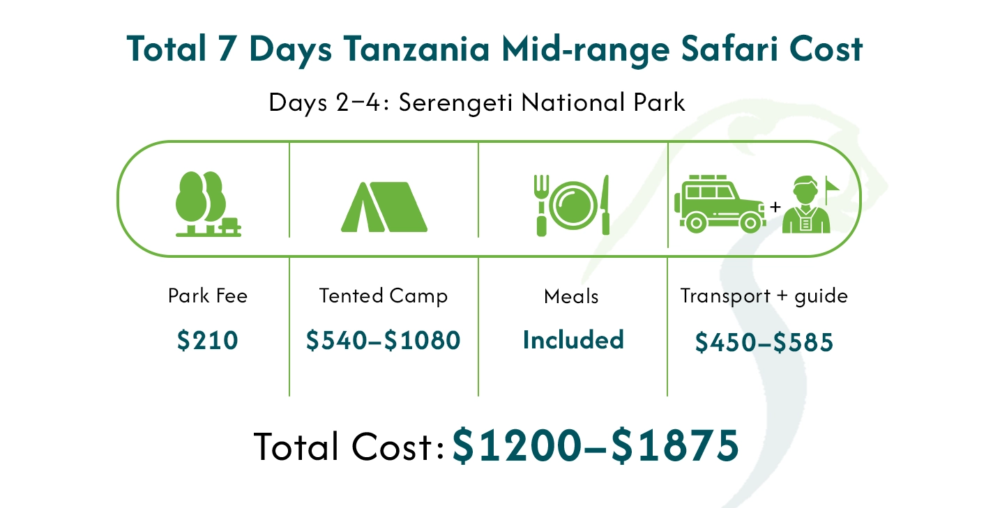 Tanzania Budget Safari Cost
