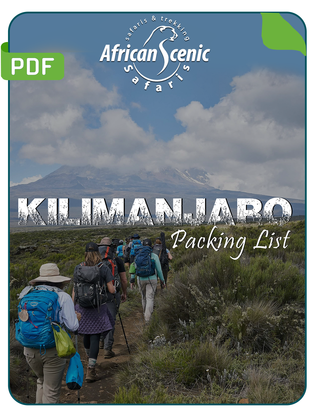 Kilimanjaro Packing List PDF