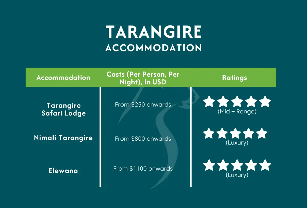 Tarangire Accomodation