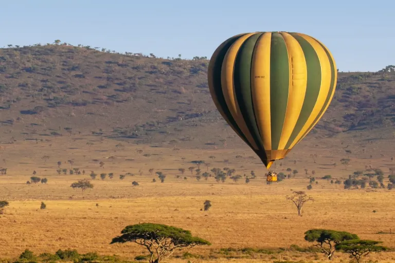 Are you ready to experience once in a lifetime Serengeti hot air balloon safari?