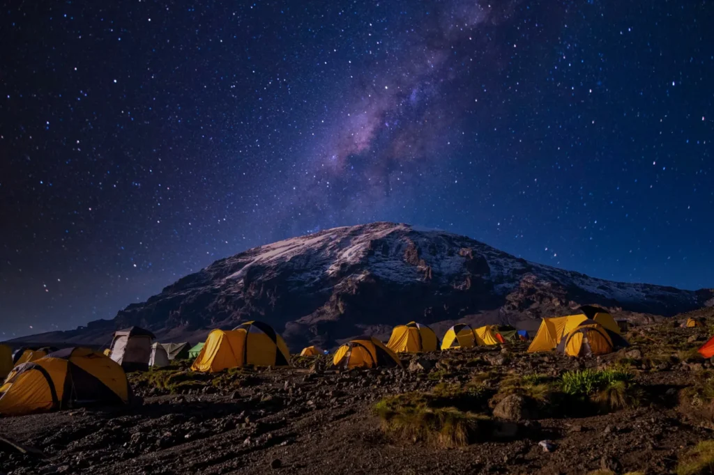 Lemosho Route Camp