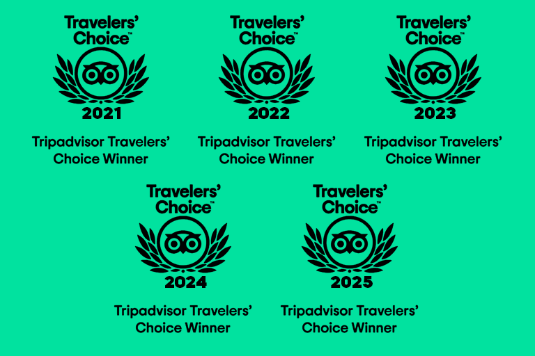Tripadvisor Travelers' Choice Winner