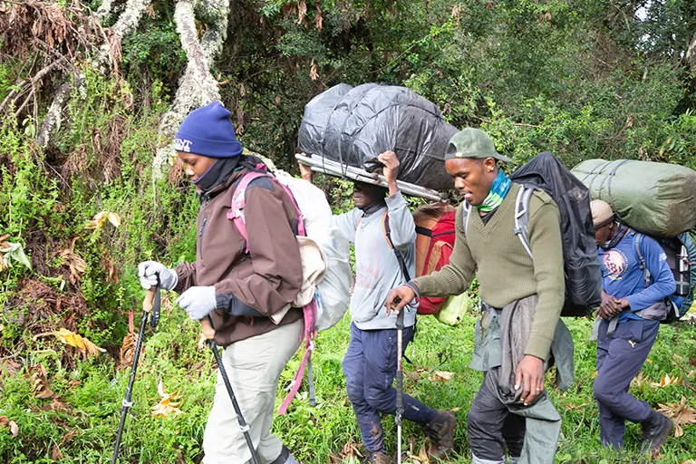 Porters Daily Routine On Kilimanjaro